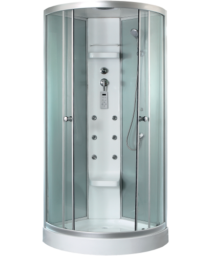 Душевая кабина Timo Lux TL-1503 102х102 четверть круга с крышей