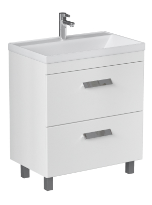 Тумба под раковину Velvex ORLANDO tnORL.70-211 70х45х80 напольная цвет белый