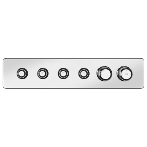 Смеситель для душа Gessi Hi-Fi Eclectic 65226#031 встраиваемый в стену хром с термостатом