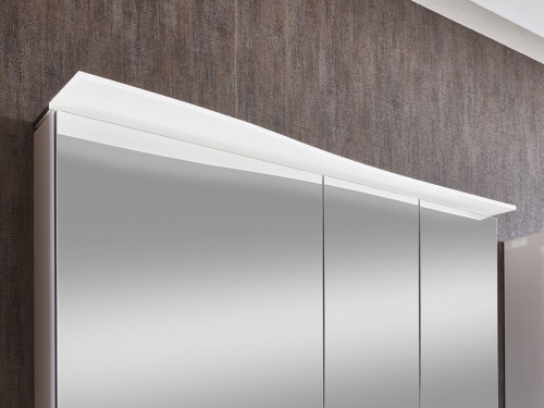 Зеркало-шкаф Marlin 3160motion SAOS366OR(042) 150х14х68 подвесной цвет белый глянцевый