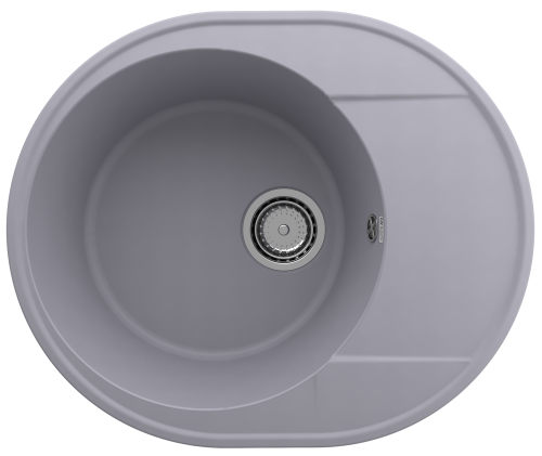 Кухонная мойка Ulgran Quartz Nora 585-05 58,5х48,5 цвет бетон