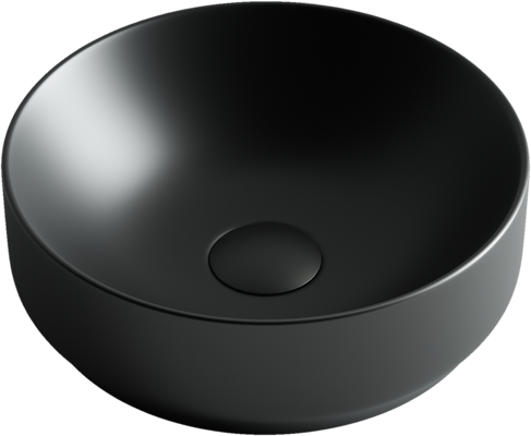 Раковина Ceramica Nova ELEMENT 36 см CN6007 накладная цвет черный матовый - фото 2