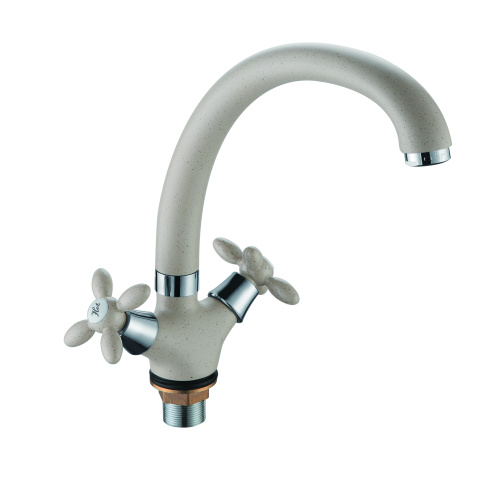 Смеситель для кухни D-Lin D153808-K на мойку песочный