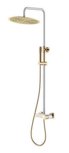 Душевая стойка Boheme Stick 128-WG.2 настенная цвет золото