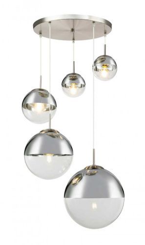 Светильник подвесной Toplight Glass (Гласс) TL1203H-05CH