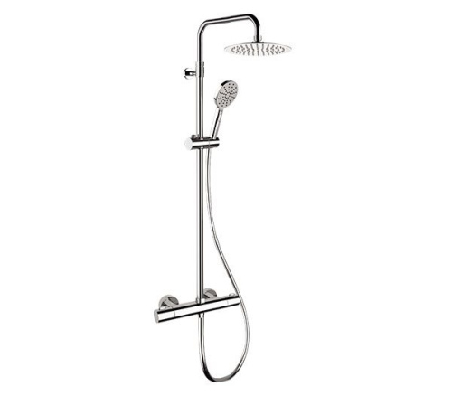 Душевая стойка Remer Elegance EQ32A8MPUFM25G настенная