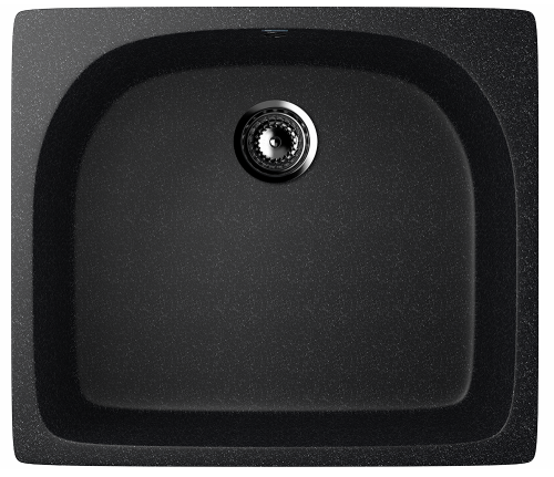 Кухонная мойка Ulgran Classic U-408-308 59х51 цвет черный