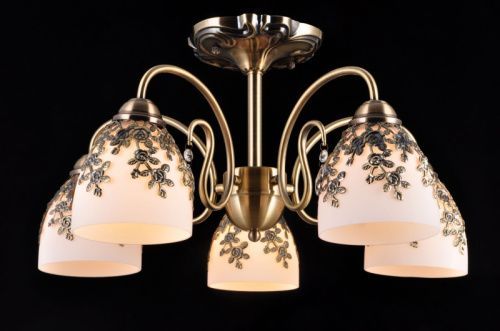 Люстра потолочная Natali Kovaltseva Salamanca (Саламанца) Salamanca 75040-5C ANTIQUE