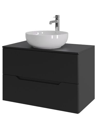 Тумба с раковиной Orange Line Li-80TubMDF+B07-420W 81х46х67