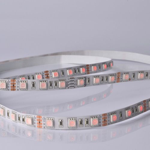 Светодиодная лента Uniel ULS-M25 ULS-M25-5050-60LED/m-10mm-IP20-DC12V-14,4W/m-5M-RGB PROFI катушка в герметичной упаковке