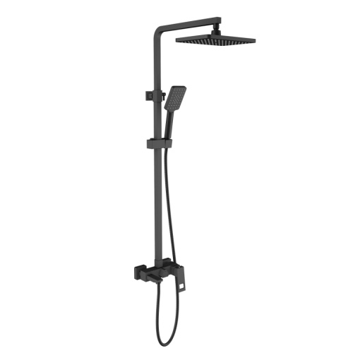 Душевая стойка Timo Tetra-thermo SX-0169/00 настенная цвет черный матовый