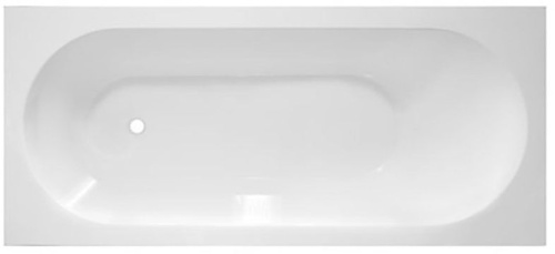 Ванна из литьевого мрамора Aquanet Lotos Stone AQ-00332894 180х80 пристенная прямоугольная