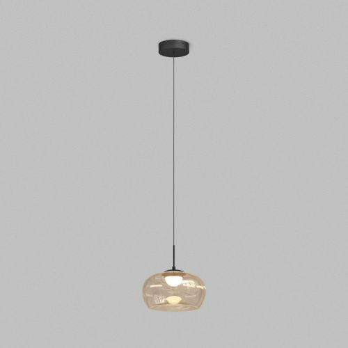 Светильник подвесной Denkirs Floa (Флоа) DK6742-BK+AM
