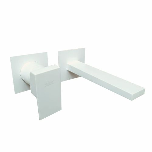 Смеситель для раковины Webert Pegaso PE830606740 настенный белый