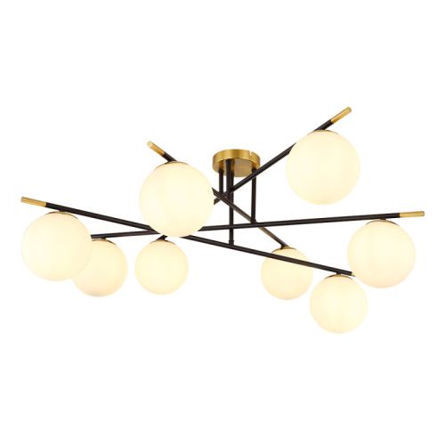 Люстра потолочная Arte Lamp Alcor (Алцор) A2224PL-8BK