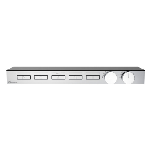 Смеситель для душа Gessi Hi-Fi 63028#031 встраиваемый в стену хром с термостатом (внешняя часть)