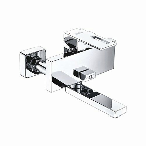 Смеситель для ванны WasserKRAFT Alme 1500 1501 настенный хром