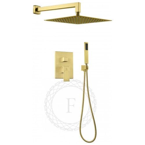 Душевая система Filarete FL1043MG встраиваемая в стену цвет матовое золото