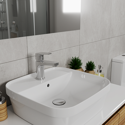 Смеситель Rush Bali BA3835-11 на раковину хром - фото 4