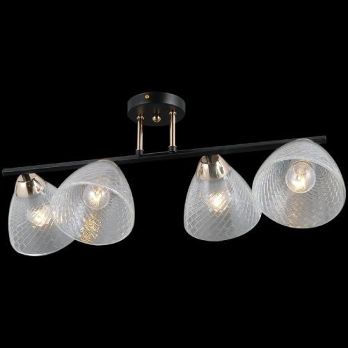 Люстра потолочная Illumico IL0739-4CSQ-24 BK FGD ARIES
