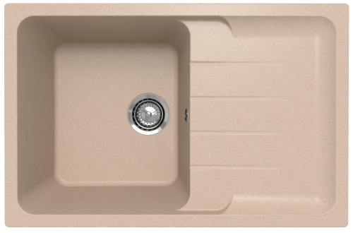 Кухонная мойка Ulgran Quartz Gerda 780-03 78х51 цвет десерт