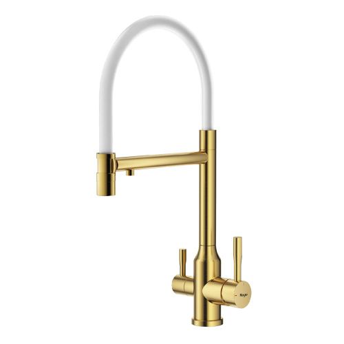 Смеситель для кухни Raglo R81 R81.63.03 на столешницу золото