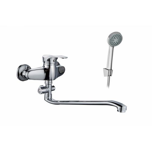 Смеситель для ванны D-Lin D140405-6 настенный хром