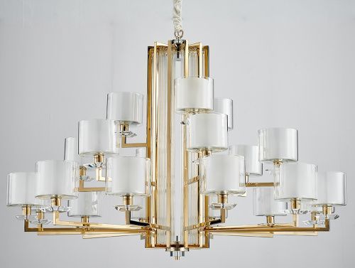 Люстра подвесная Newport 4400 4412+6+3/C gold