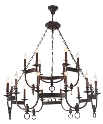 Люстра подвесная Crystal Lux Suerte (Суерте) Suerte Brown SP12+6