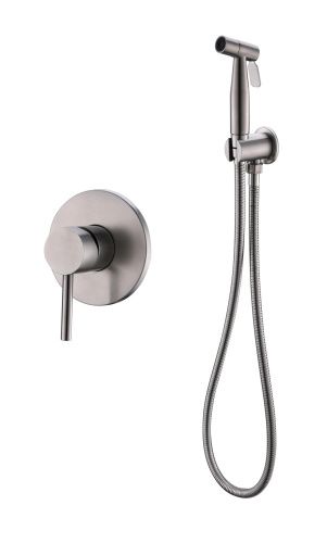 Гигиенический душ со смесителем BelBagno ETNA ETNA-SET-HGN-IN сталь