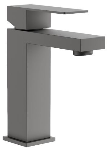 Смеситель BELZ B10817-3 на раковину оружейная сталь