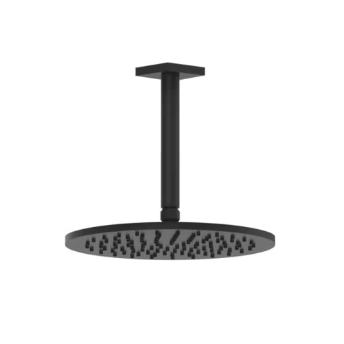 Верхний душ Gessi Rilievo 59152#299 25х25 черный