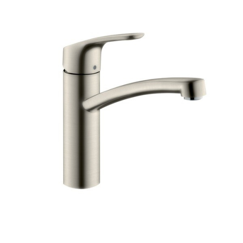Смеситель для кухни Hansgrohe Focus M41 31806800 на раковину/столешницу сталь без термостата