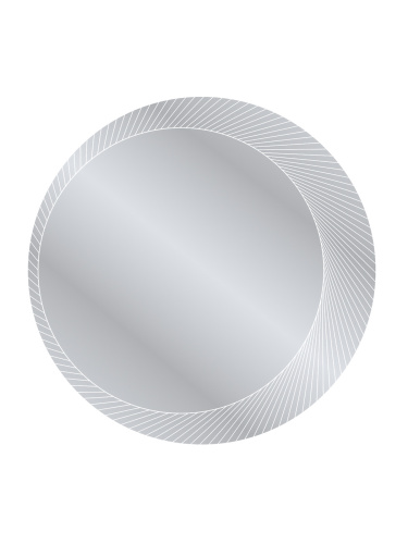 Зеркало с подсветкой Cezares CZR-SPC-D1000-LED 100х100 подвесное