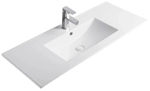 Раковина Gid Integrado 101 см NYJ803-100 (71113) встраиваемая цвет белый