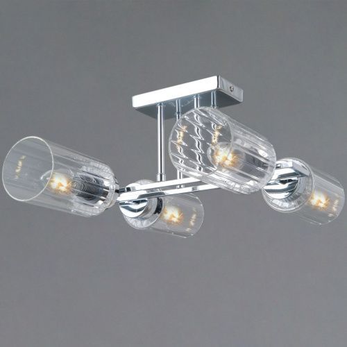 Люстра потолочная Illumico IL0780-4CSQ-25 CR NAPLES