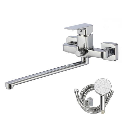 Смеситель для ванны WesnaArt Narcis NAR06-320-25221 настенный хром