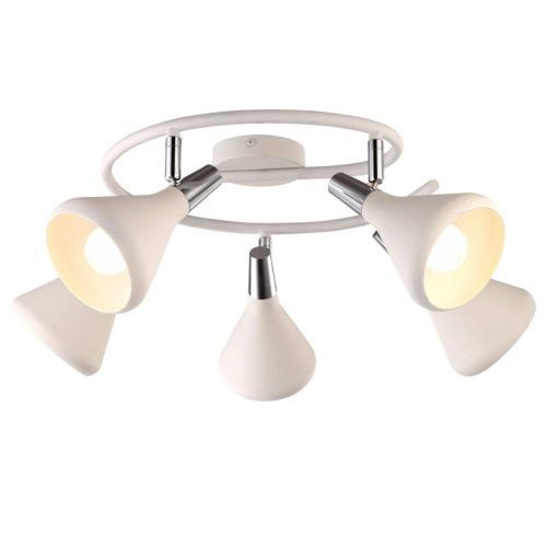 Спот Arte Lamp Ciclone (Цицлоне) A9155PL-5WH