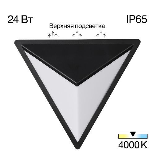 Уличный настенный светильник Citilux Domus (Домус) CLU0804BK