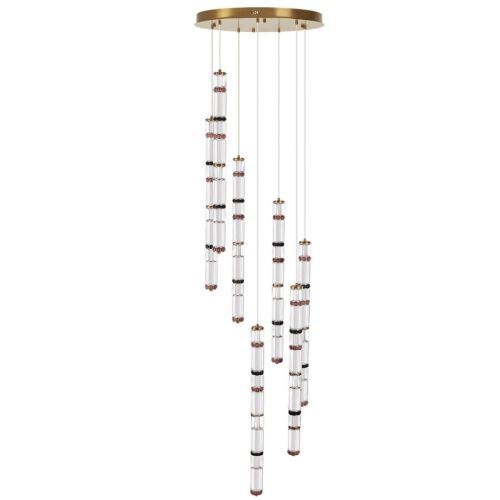 Люстра каскадная Odeon Light Collier (Цоллиер) 5455/210L
