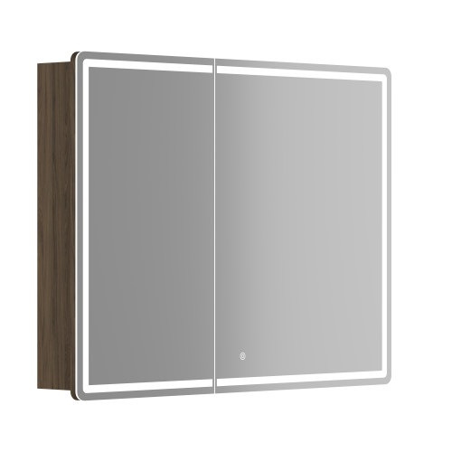 Зеркало-шкаф Sancos Mirror MI100ECH 99х74 настенное