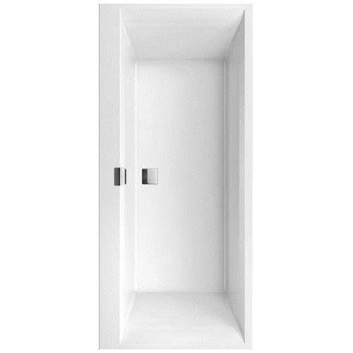 Ванна квариловая Villeroy Boch Squaro Edge 12 UBQ180SQE2DV-01 180х80 встраиваемая/пристенная прямоугольная