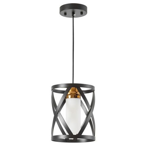 Светильник подвесной Lumina Deco Astila (Астила) LDP 1242-1 BK+MD
