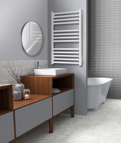 Полотенцесушитель Indigo Attic Romb LСLATCRE100-50WMRt 53х100 электрический белый матовый