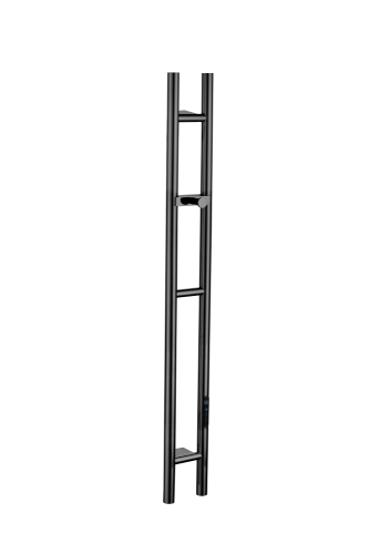 Полотенцесушитель электрический Boheme Duo 729-SGM 15х120 вороненая сталь