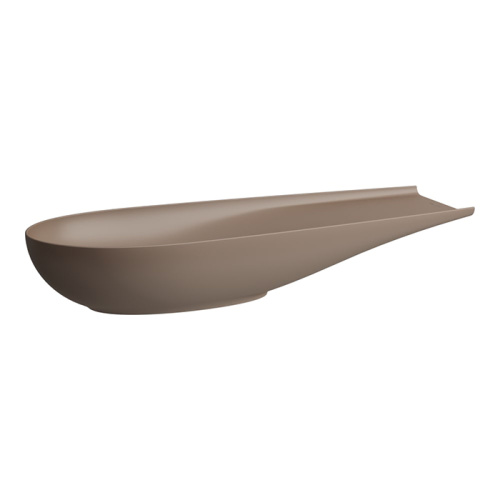 Раковина Laufen Alessi One 100 см 8.1897.4.188.112.1 накладная цвет кофейный матовый