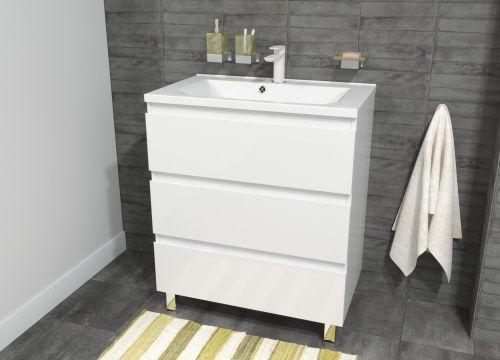 Тумба с раковиной Эстет Bali ФР-00009965 75х45х86 напольная