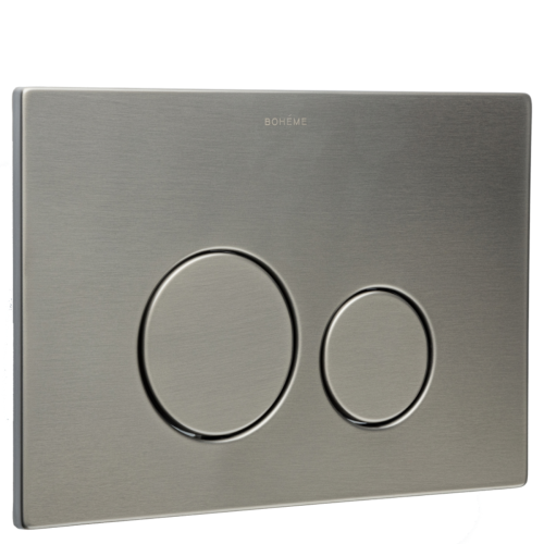 Клавиша смыва механическая Boheme 649-GM цвет антрацит