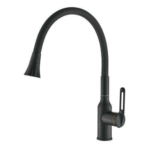 Смеситель для кухни Raffine F303H-3 на мойку черный