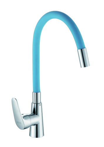 Смеситель для кухни D-Lin D155302-6 на мойку синий